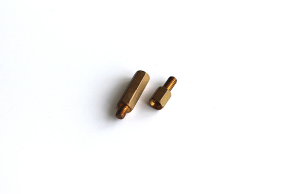 CNC Brass Hex Head Threaded M3 Led Electrical Standoff