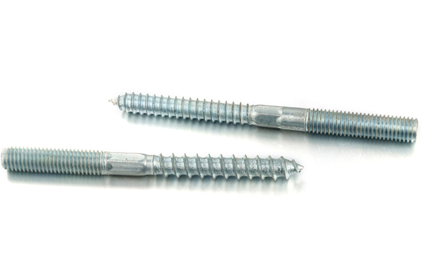 Customized Carbon Steel Galvanized Double End Wood Threaded Dowel Screw 