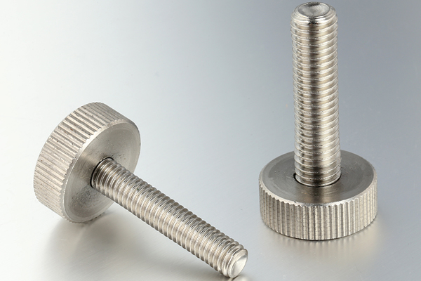 High Precision Custom Stainless Steel Knurled Thumb Screw