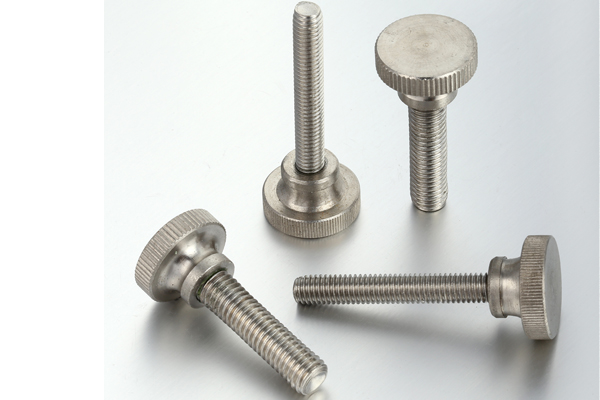 High Precision Custom Stainless Steel Knurled Thumb Screw