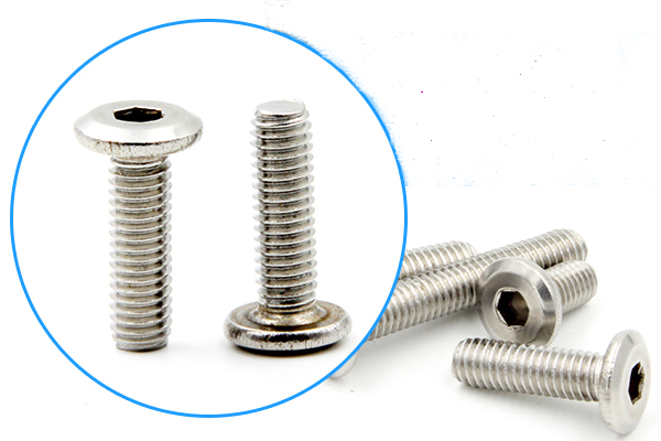 Rust Resistant Stainless Steel Hex Socket Furniture Screw