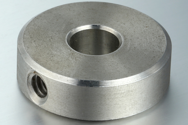 Steel Round Turning Part with Threaded Hole