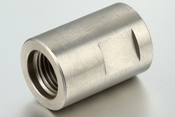 Custom-built Stainless Steel Cylindrical with Hole Part