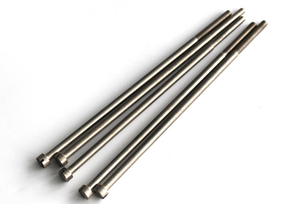 Stainless Steel Straight Slotted Head Male Threaded Punch Ejector Pin