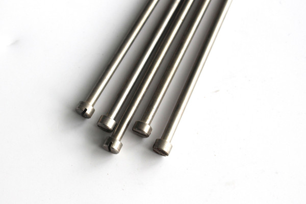 Stainless Steel Straight Slotted Head Male Threaded Punch Ejector Pin