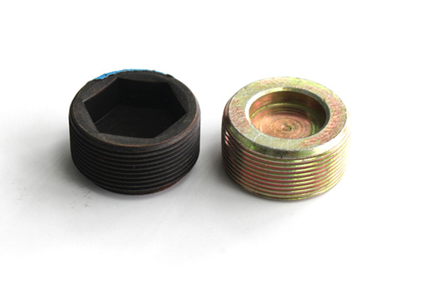 Carbon Steel Black Hex Socket Headless Concrete Pipe Oil Sealing Plug