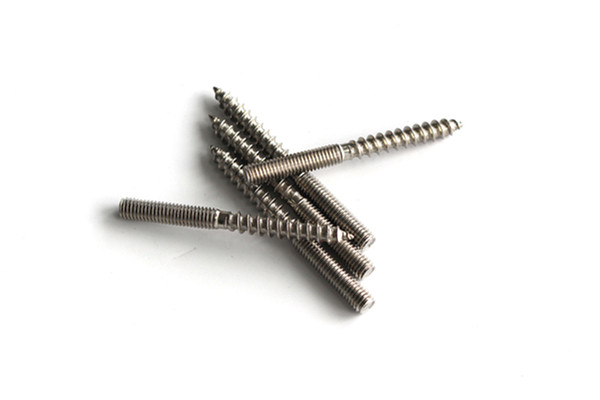 Stainless Steel Double Threaded Bolt Screw Linch Pin