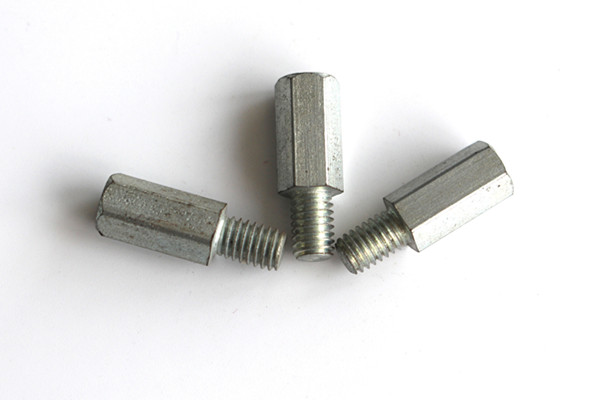 Customized Carbon Steel Zinc Solid M6 Threaded Blind Bolts Standoff