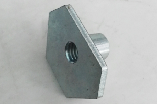 Metal Stamped Big Head Through Hole Nut Coulping