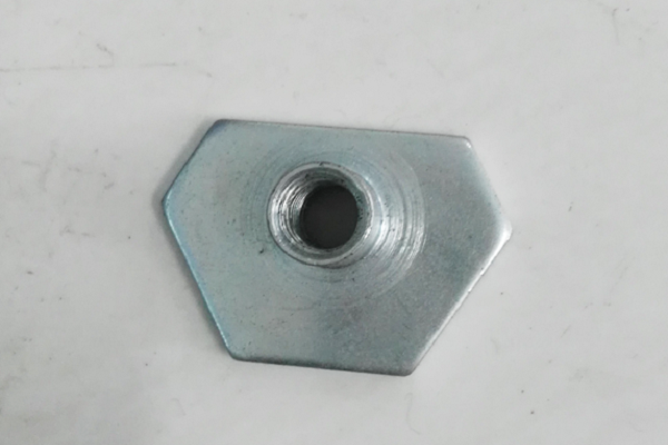 Metal Stamped Big Head Through Hole Nut Coulping