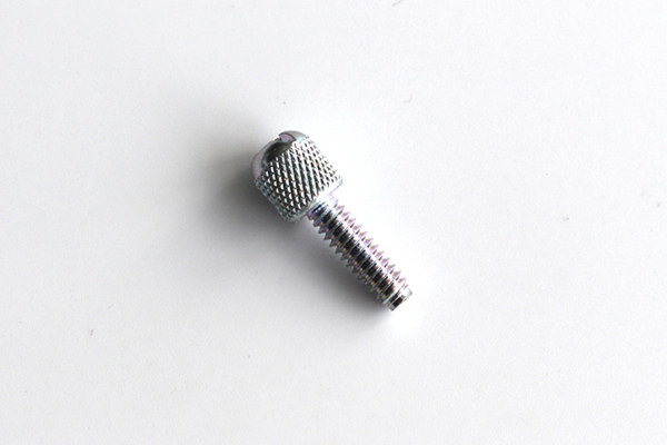 Zinc Steel Cross Slotted Cylinder Knurled Head Handle Screw