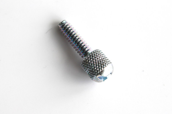 Zinc Steel Cross Slotted Cylinder Knurled Head Handle Screw