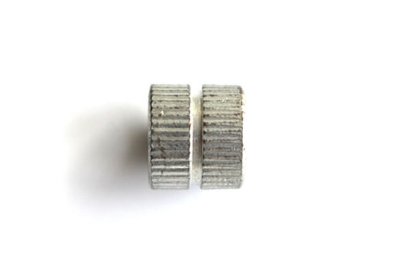 Zinc Steel Round Double End Knurled Sleeve Spacer