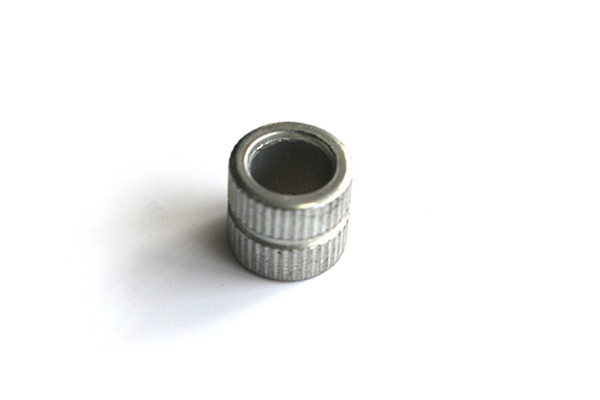 Zinc Steel Round Double End Knurled Sleeve Spacer