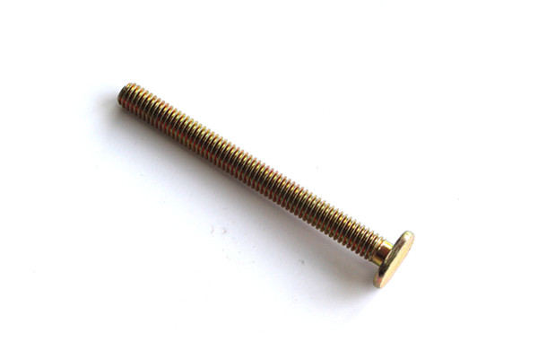 Custom Anti-skidding Flat Rough Oval Head Threaded Screw for Furniture