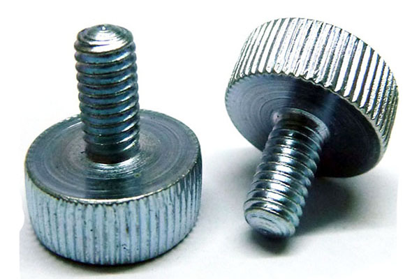 Carbon Steel Knurled Thumb Round Head Bolt