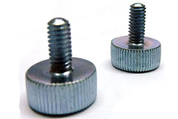 Carbon Steel Knurled Thumb Round Head Bolt