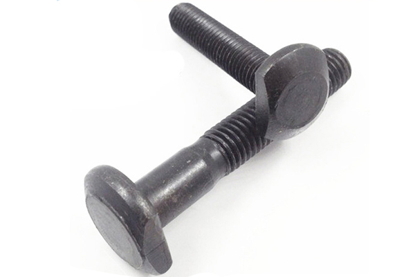 Black T Handle Half Thread Bolt