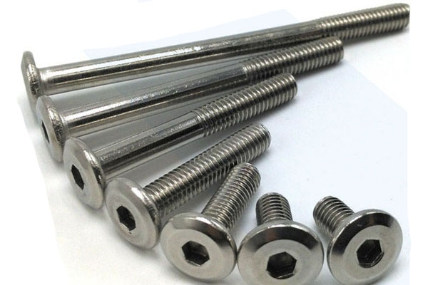  Stainless Steel Hex Socket Flat Head Furniture Screw