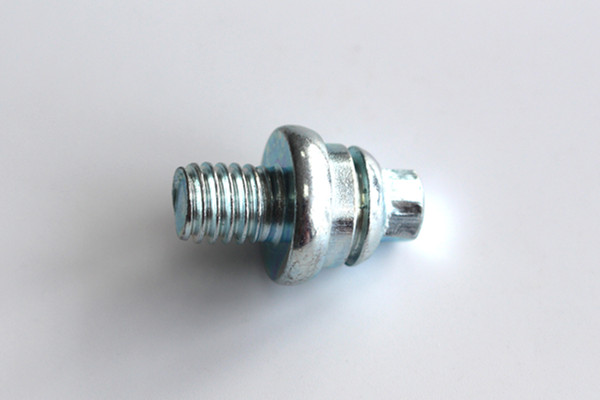 Customized Zinc Steel Hex Flange Head Taper Step Handle Plug Screw