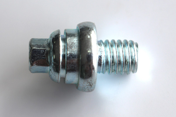 Customized Zinc Steel Hex Flange Head Taper Step Handle Plug Screw