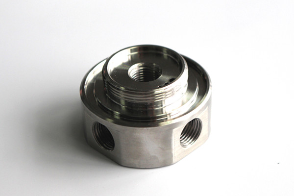 Custom Stainless Steel Pneumatic Square Head In Out Control Connector