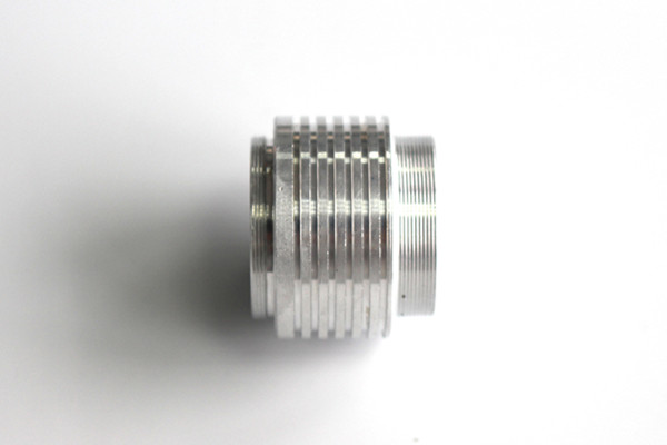 Customized Aluminum Double Thread Round Irregular Sleeve Bushing