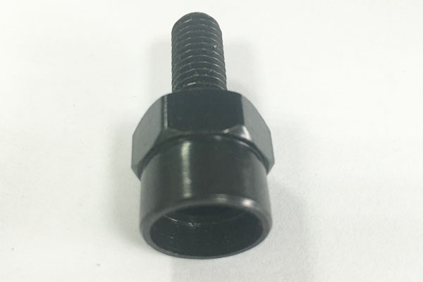 Special Black Hex Head Turning Part