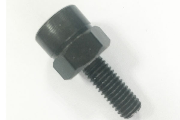 Special Black Hex Head Turning Part