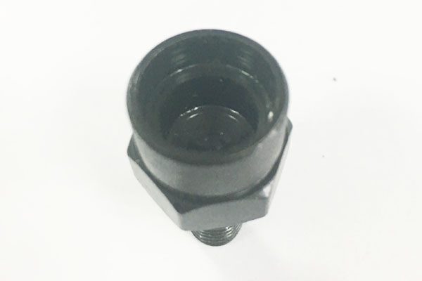 Special Black Hex Head Turning Part