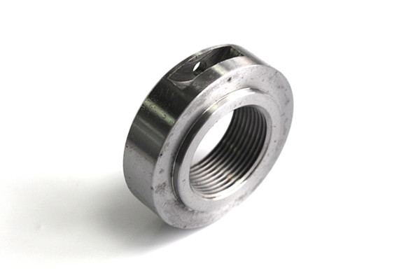 CNC Machining Stainless Steel Female Threaded Round Fixing Bushing