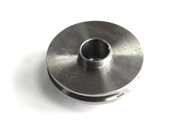 High Strength CNC Stainless Steel Metal Plate Reel with Hole in Middle