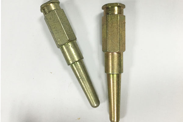 Special Yellow Galvanized CNC Pin