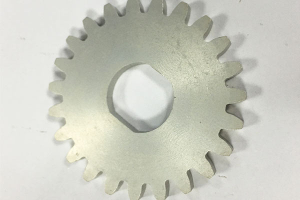 Customized Aluminum Regular Round Gear with Oval Hole