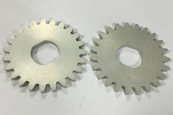 Customized Aluminum Regular Round Gear with Oval Hole