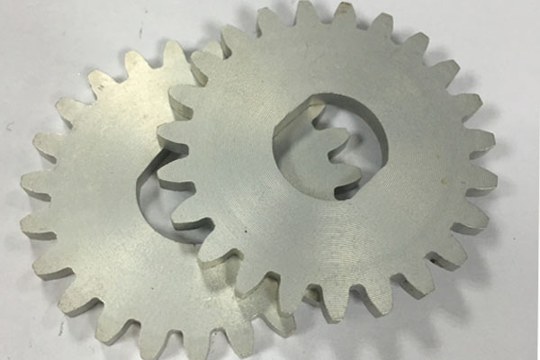 Customized Aluminum Regular Round Gear with Oval Hole