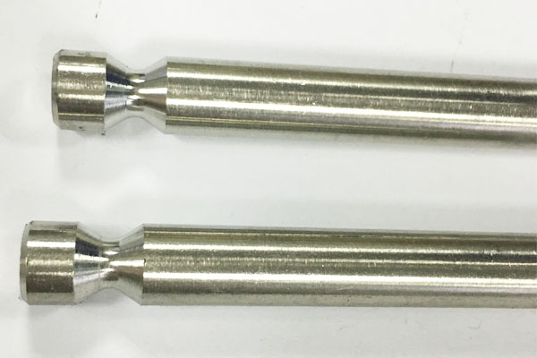 Customized Stainless Steel Round Long Straight Slotted Shaft Connector