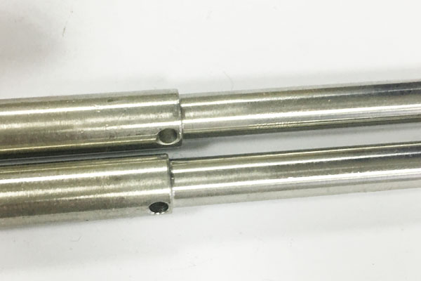 Customized Stainless Steel Round Long Straight Slotted Shaft Connector