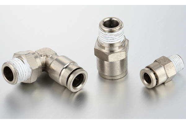 Different Types Pipe and Pneumatic Fittings Elbow