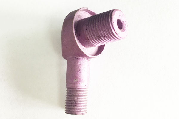 Purple Plated Steel Connector Part