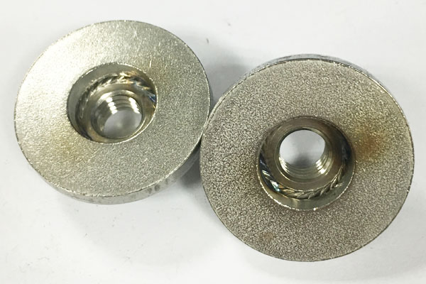 Stainless Steel Circle Part Weld with Flange Nut