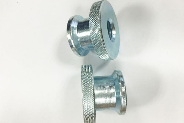 Galvanized Knurl Internal Thread Turning Parts