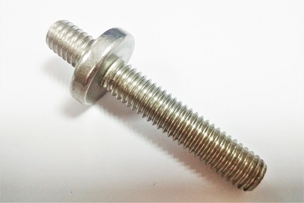 Stainless Steel Double Sides Headless Pin with Concave Step 