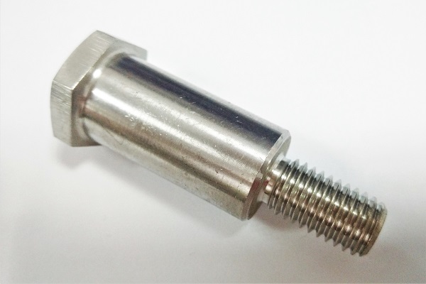 Stainless Steel CNC Turning Part Hex Head Shoulder Bolt 