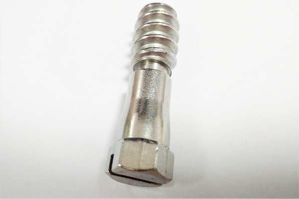  Stainless Steel Hex Slotted Head Screw with Special Thread