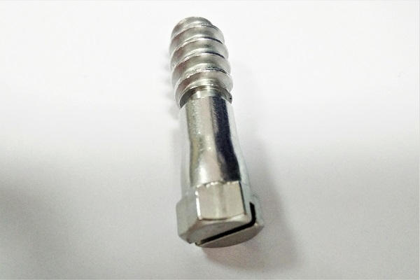  Stainless Steel Hex Slotted Head Screw with Special Thread