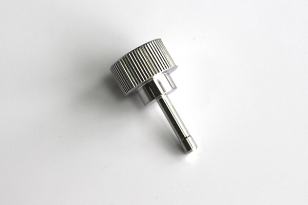 CNC Machining Stainless Steel Two Ladders Round Knurled Thumb Screw