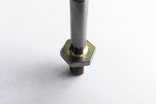 Customized Stainless Steel Half Threaded Headless Stud Bolt with Hex Spacer