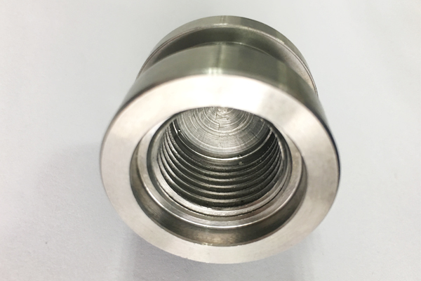 Customized Stainless Steel Internal Thread Pipe Fitting Turning Part