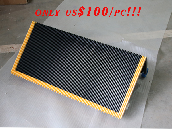 800mm Black Escalator Stainless Steel Step with EHC Φ70*25mm 6204-2RS BlueRoller